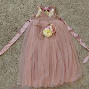 Royal Gem toddler dress